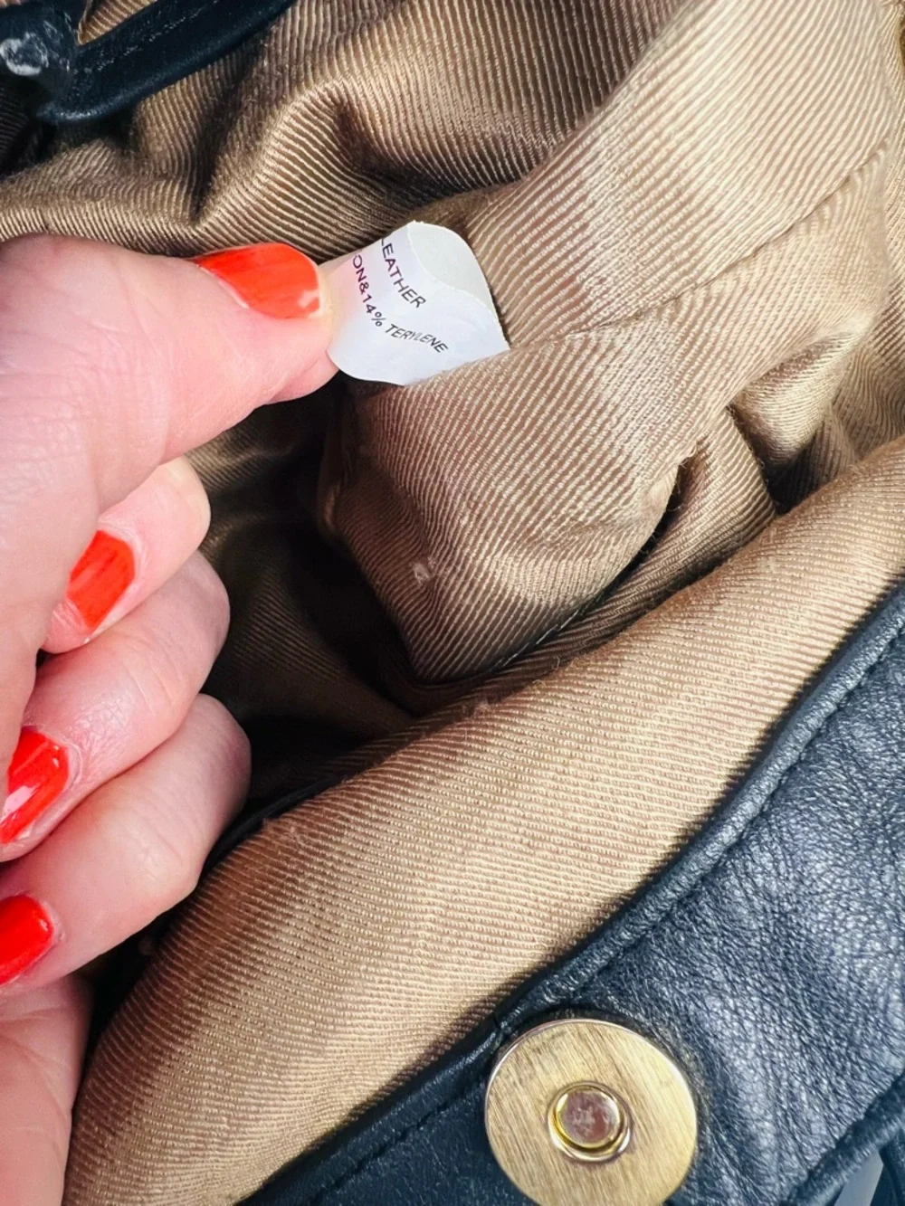 Steven by Steve Madden Black Leather Shoulder Bag – Hobo / Satchel Style - Picture 12 of 15